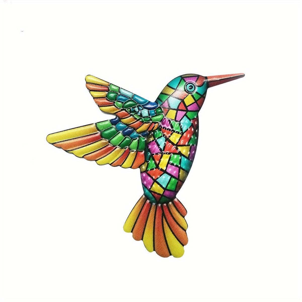 Metal Hummingbird Wall Art Set – Elegant Bird Sculptures for Room, Garden, Party, and Celebration Decor