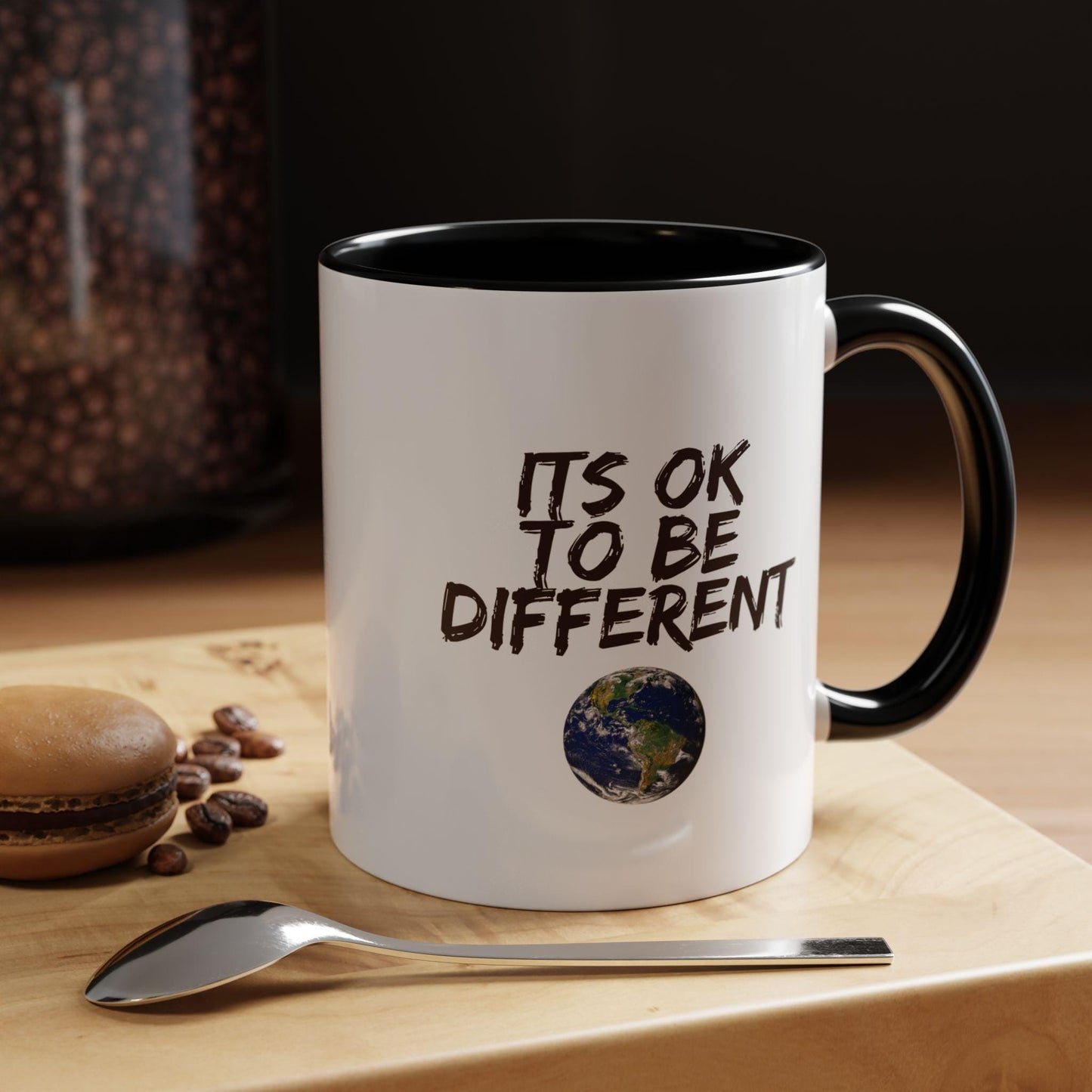 Unique Accent Coffee Mug, Be Different and Start Your Day Right Mug, Motivational Gift Idea, 11oz 15oz Mug,