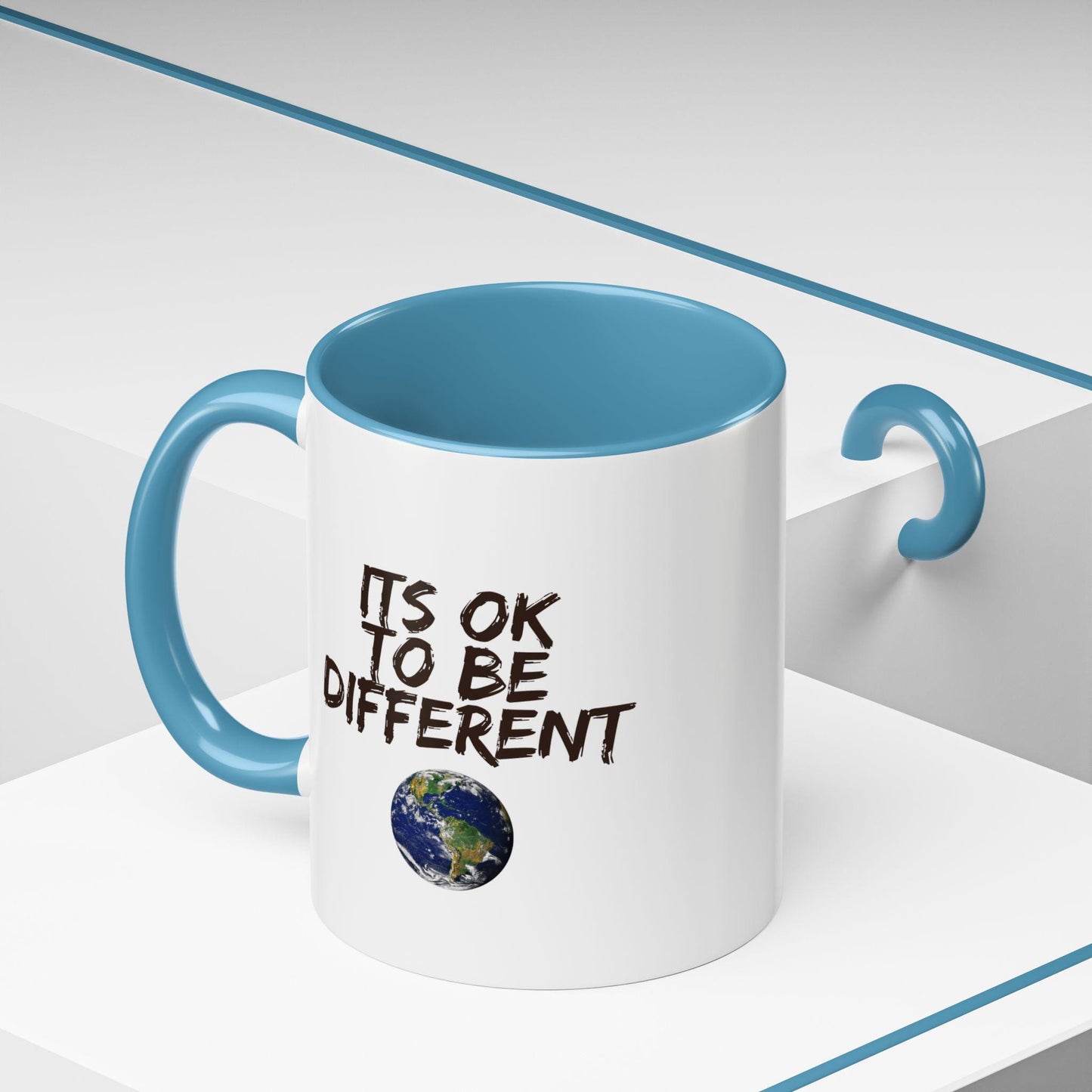 Unique Accent Coffee Mug, Be Different and Start Your Day Right Mug, Motivational Gift Idea, 11oz 15oz Mug,